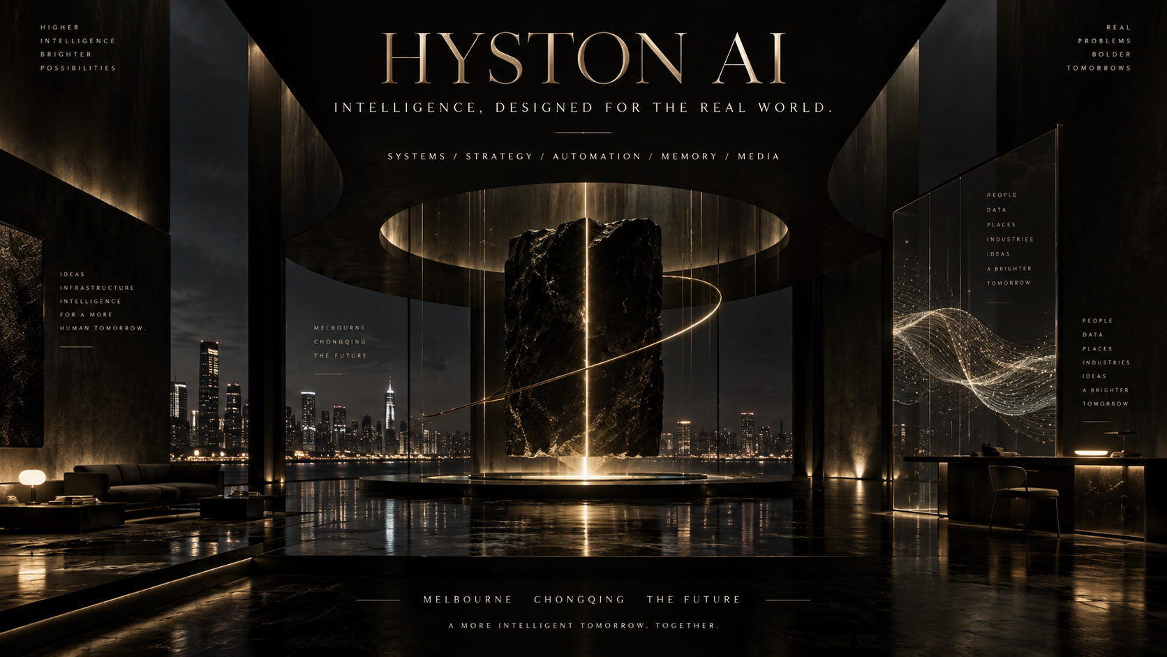 AI HYSTON 未来空间品牌概念视觉
